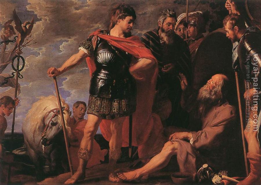 Gaspard De Crayer : Alexander And Diogenes